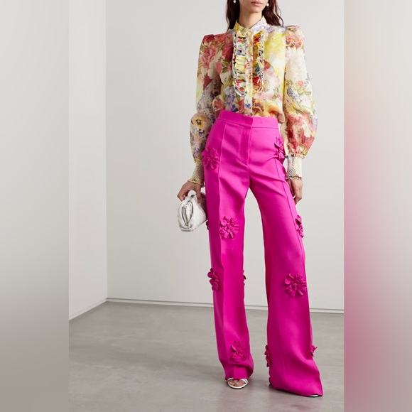 Zimmermann - Wonderland embellished floral-print blouse - Picture 2 of 14